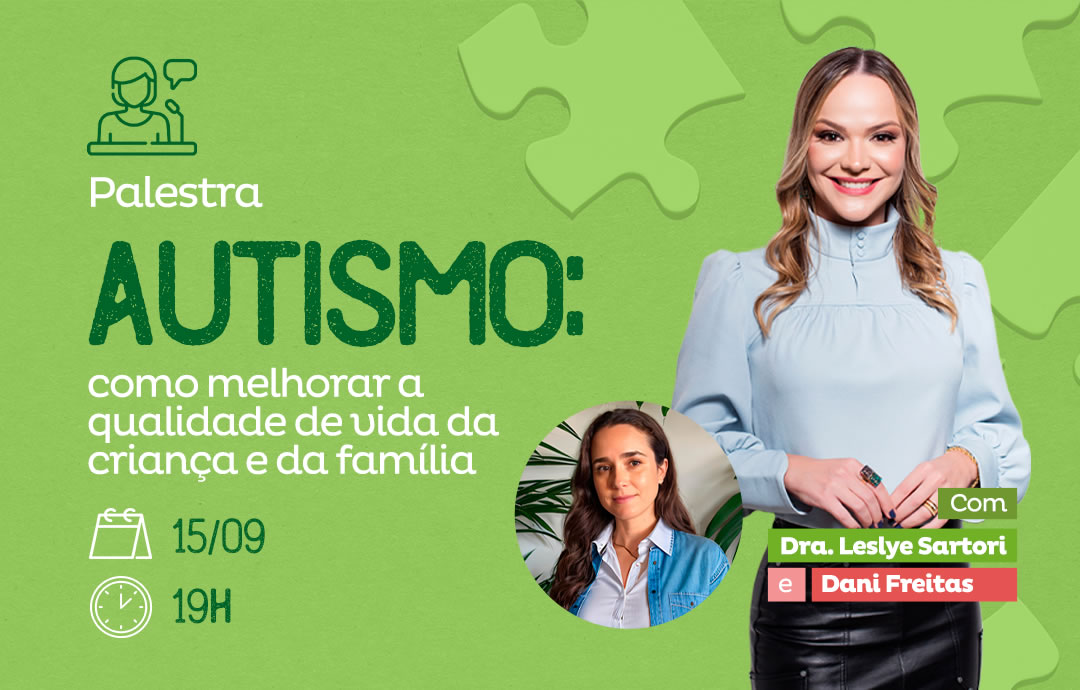 Palestra - Autismo: como melhorar a qualidade de vida da criança e da família